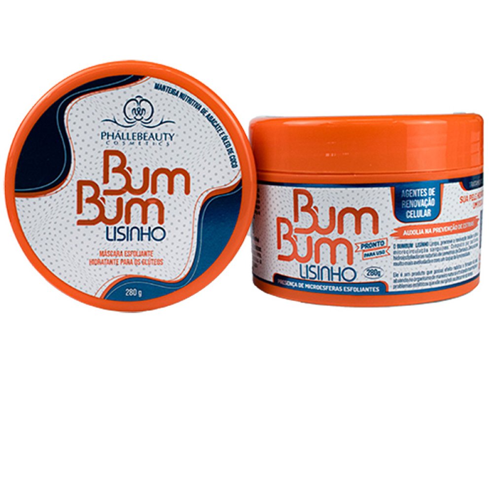 Esfoliante Hidratante Para Glúteos Bumbum Lisinho - Phallebeauty